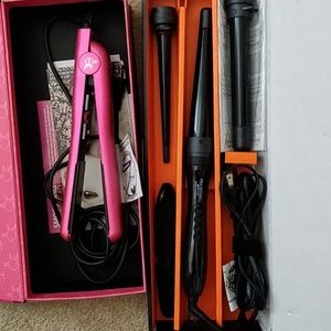 Flat iron and Paul Mitchell hair styler